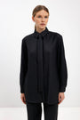 BLACK NAVY TIE