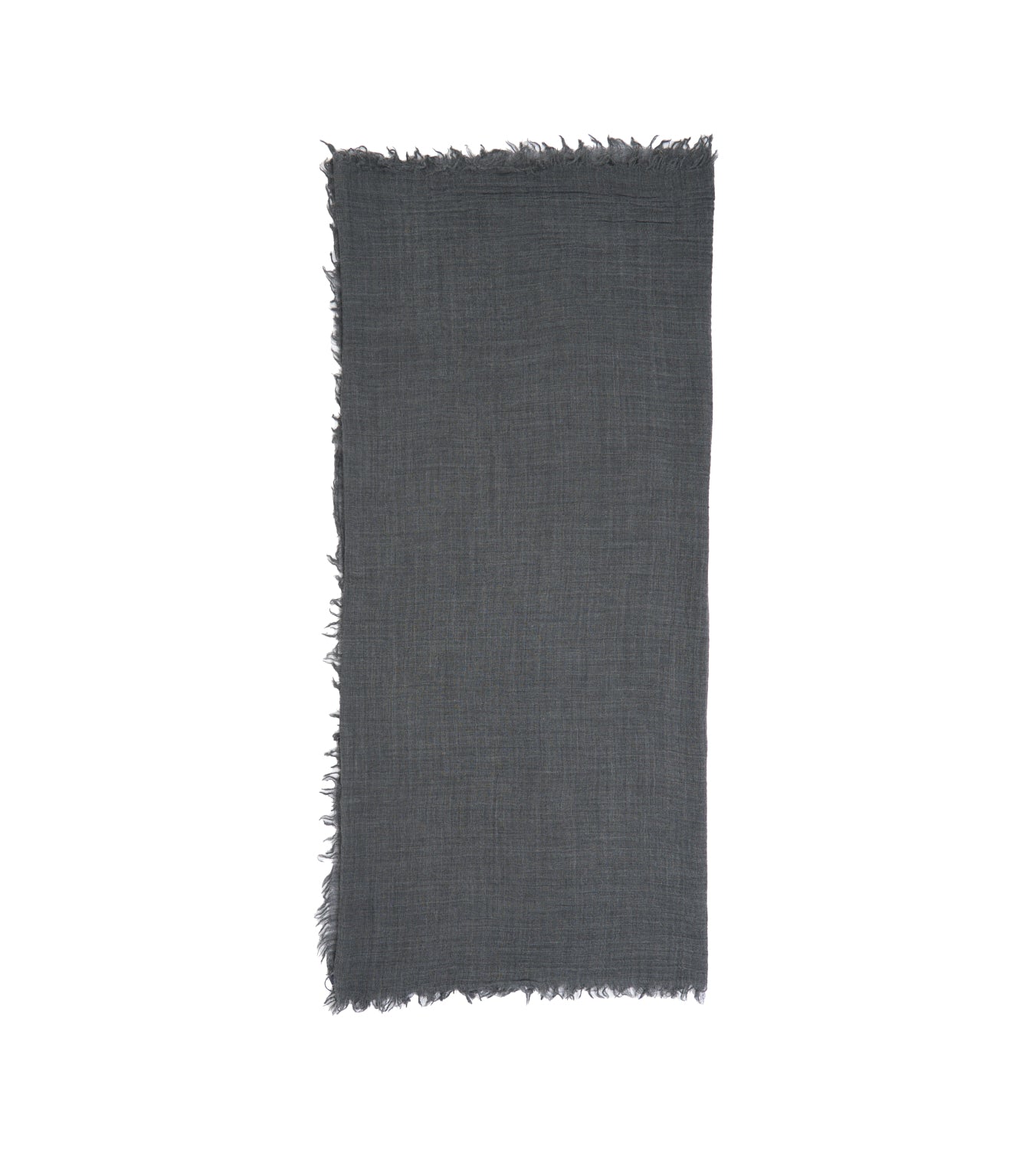 GREY WOOL SCARF