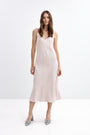 BLUSH ROSE MIDI SLIP DRESS