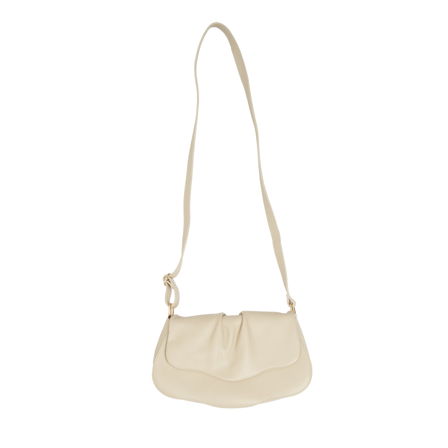 MILK LEATHER HANDBAG