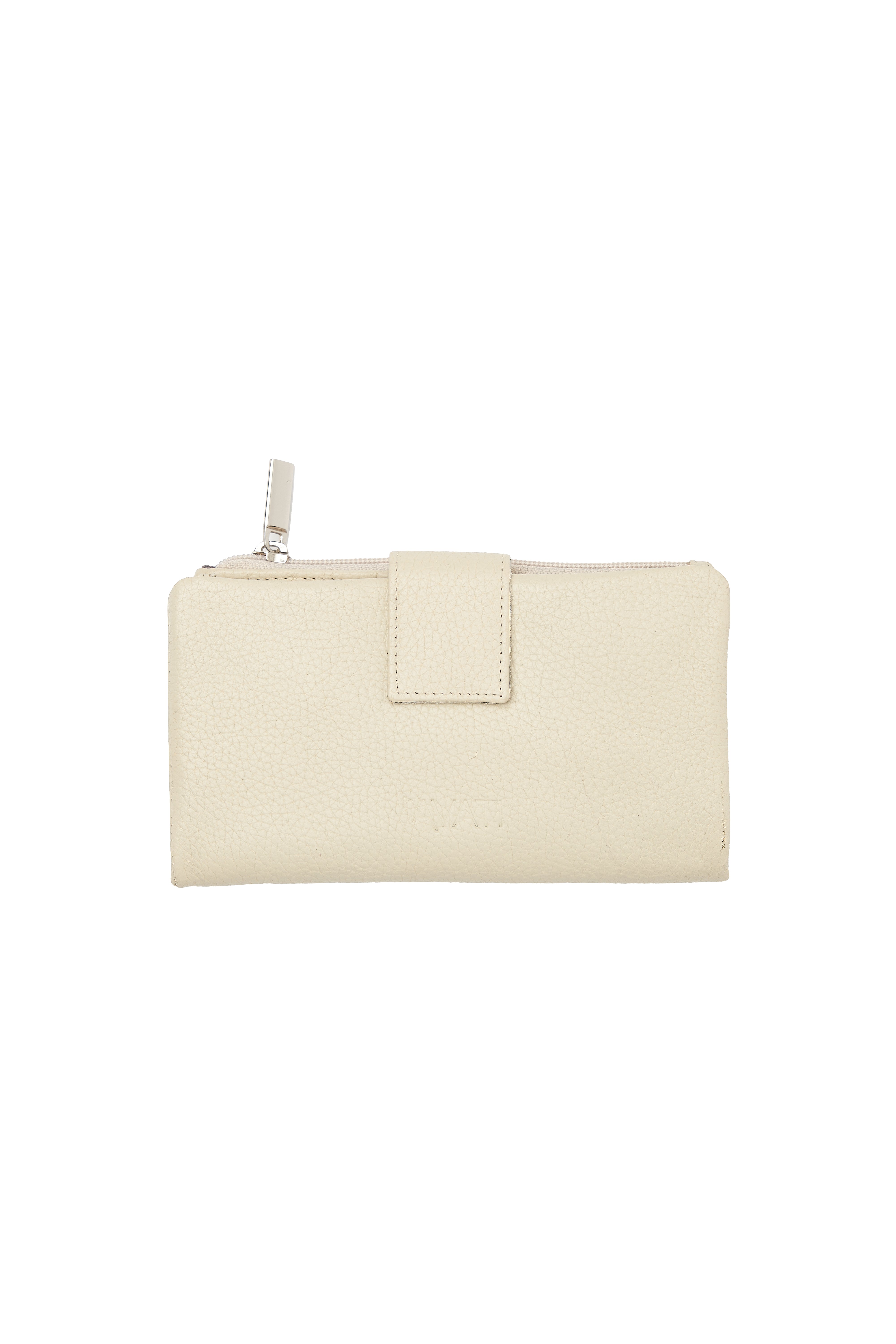 LEATHER SAND-COLORED WALLET