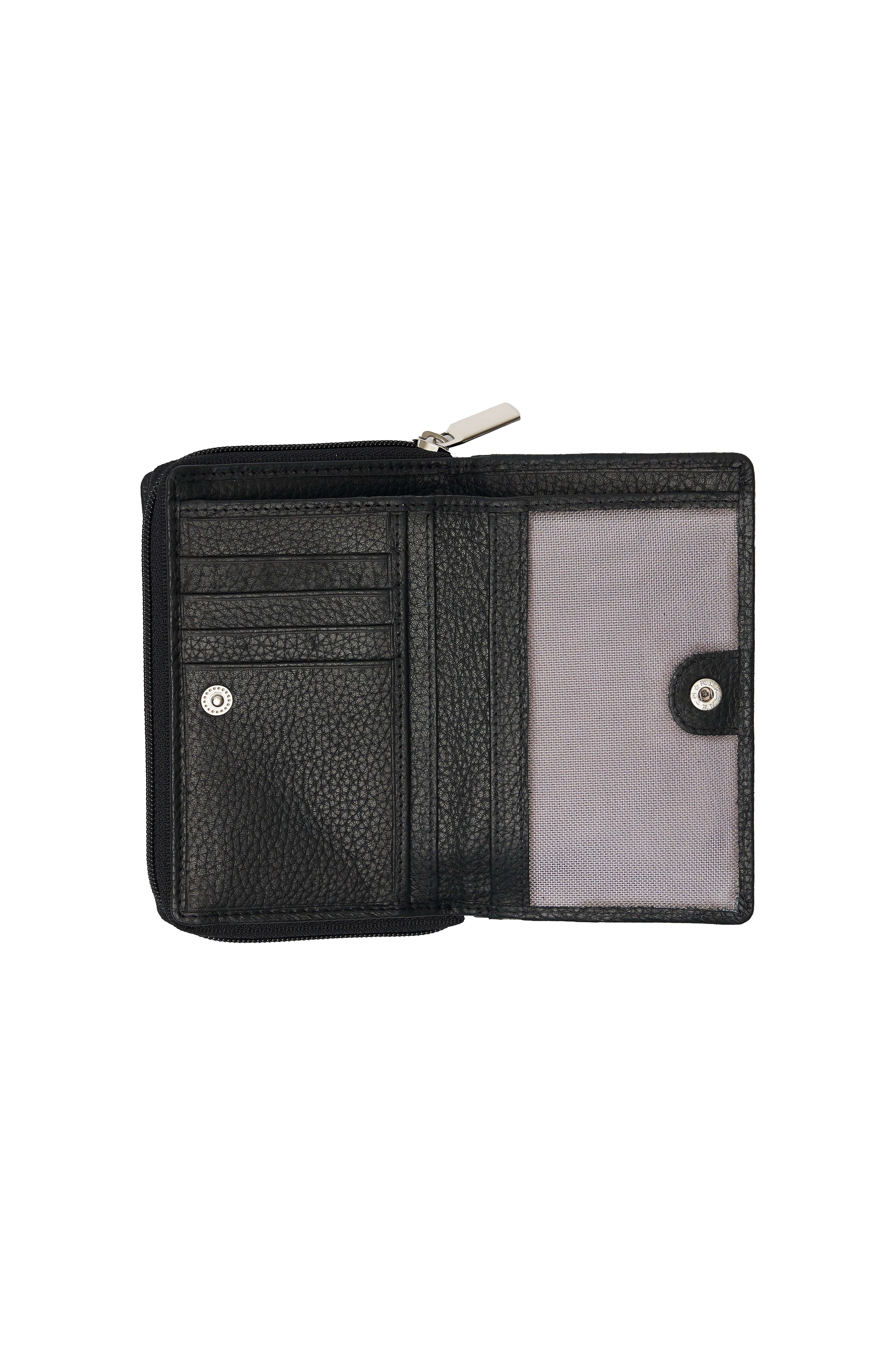 LEATHER BLACK WALLET