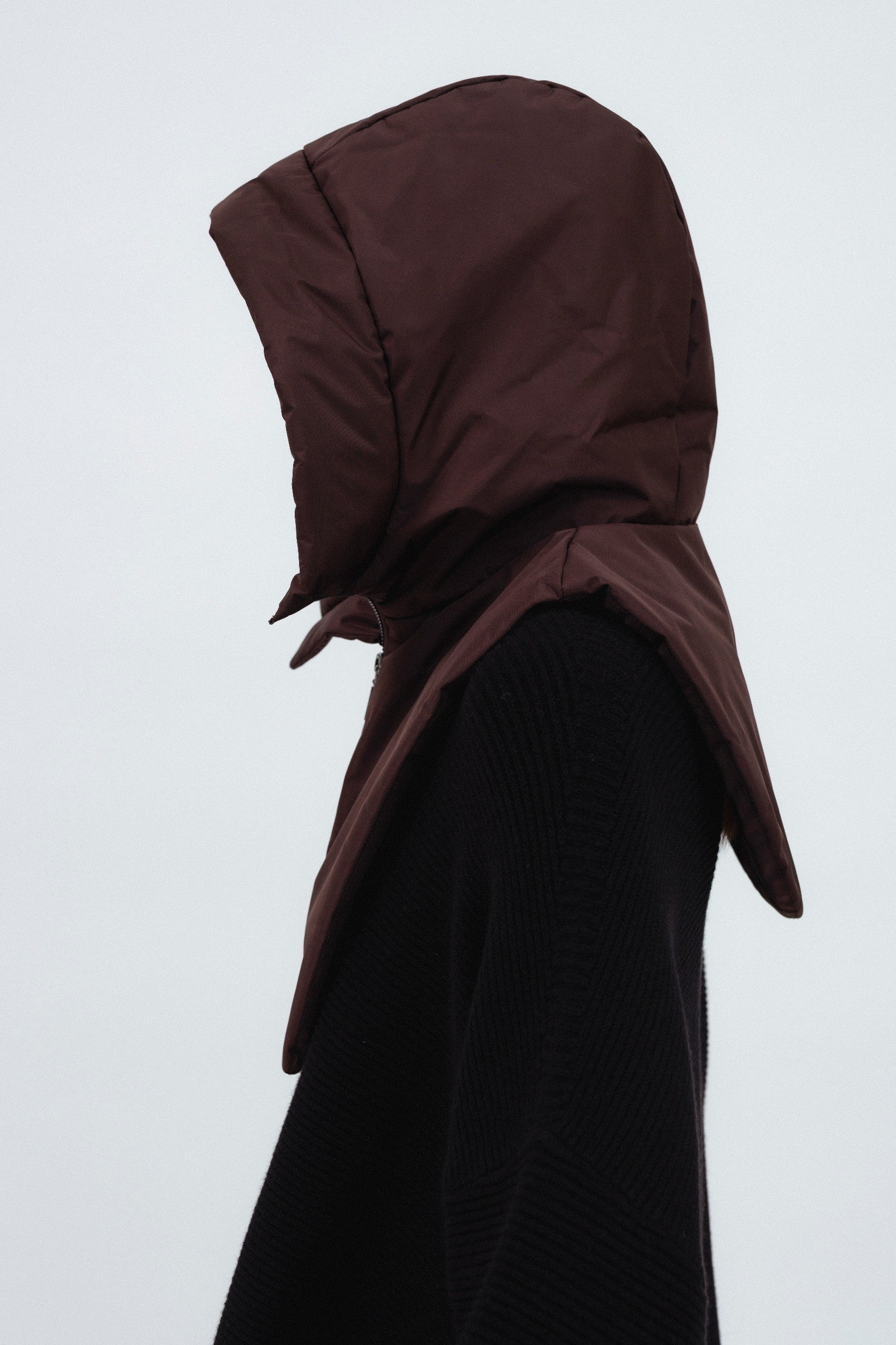 CHOCOLATE BROWN HOOD