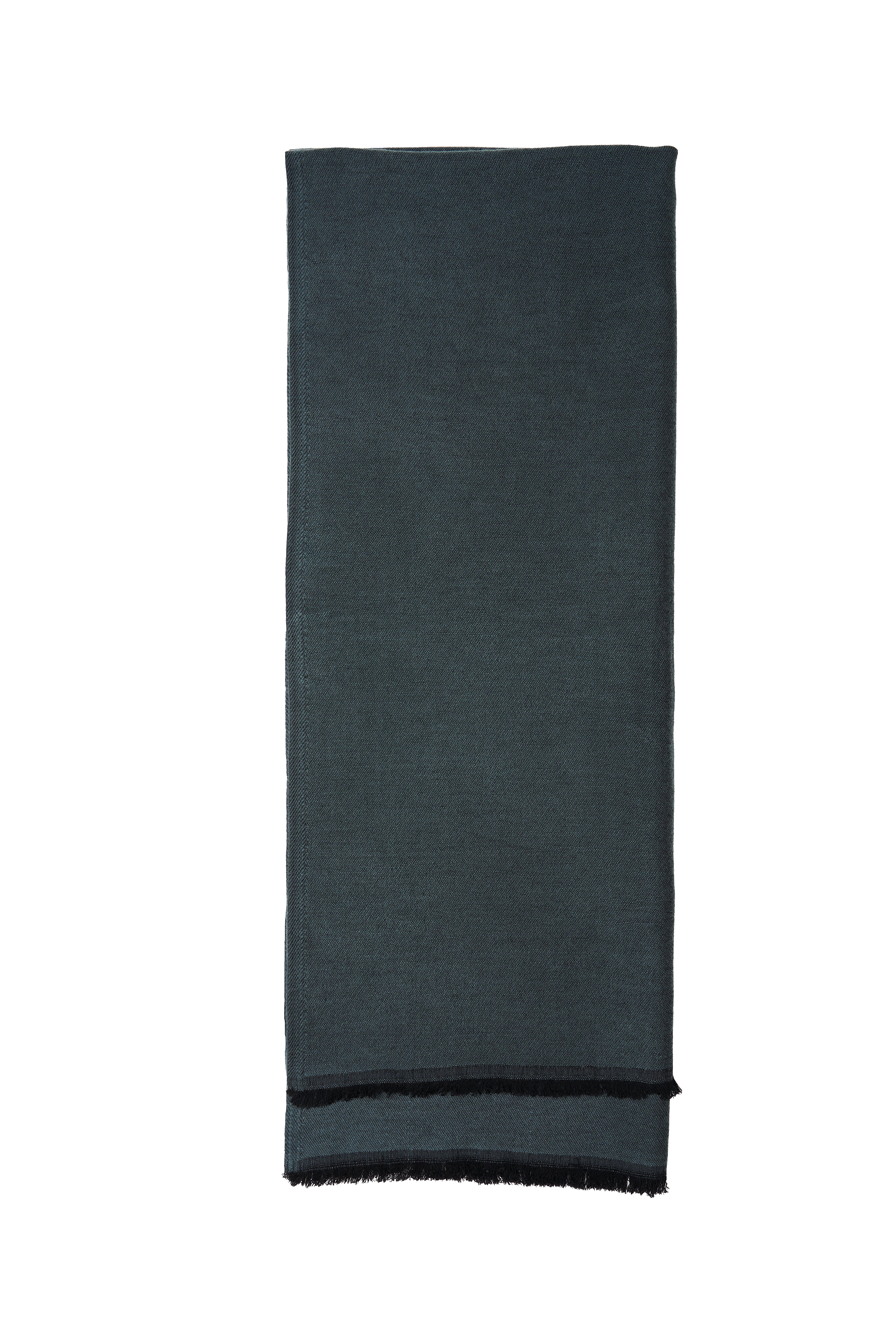 GREY SCARF WITH WOOL