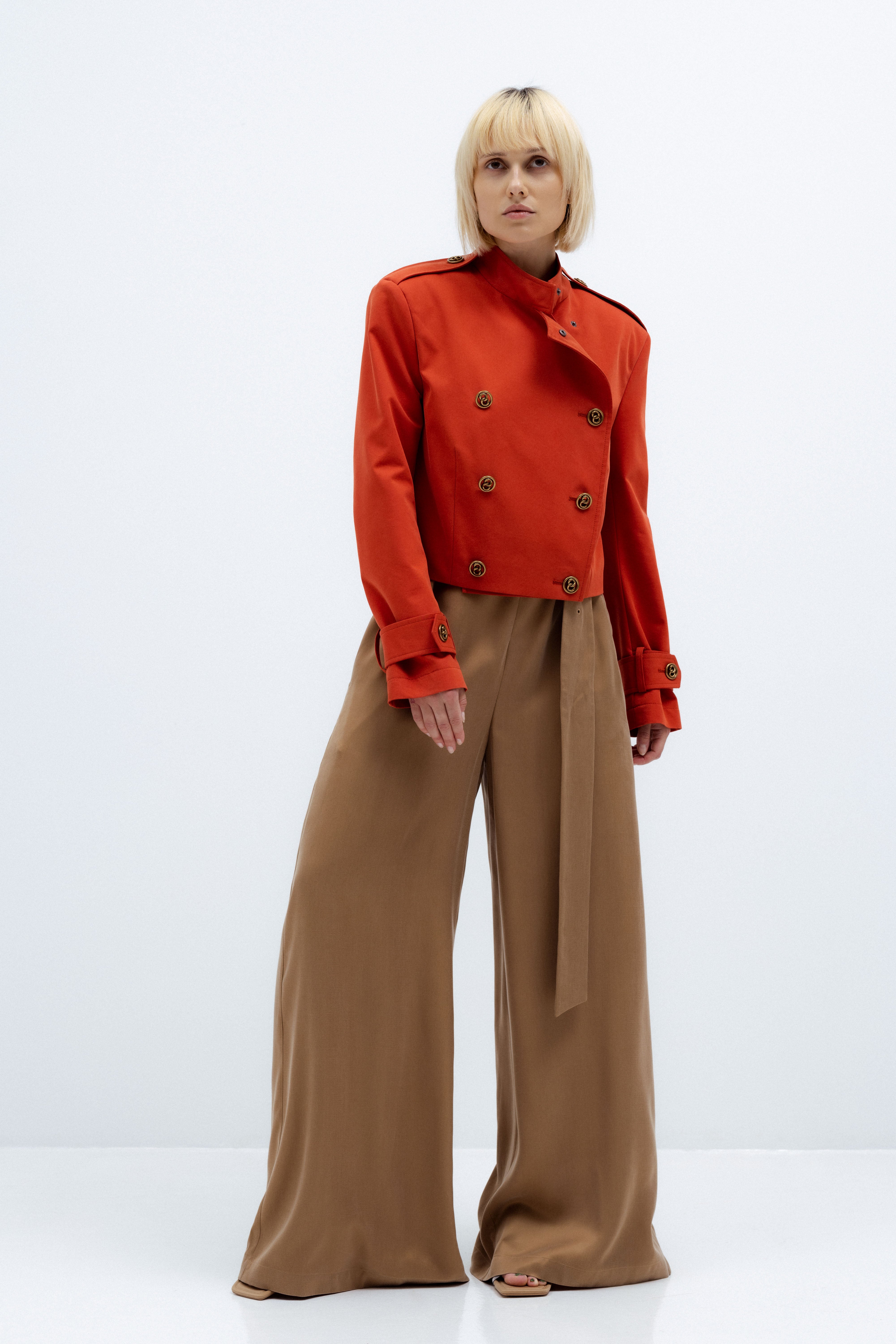 MILITARY-STYLE RUST JACKET