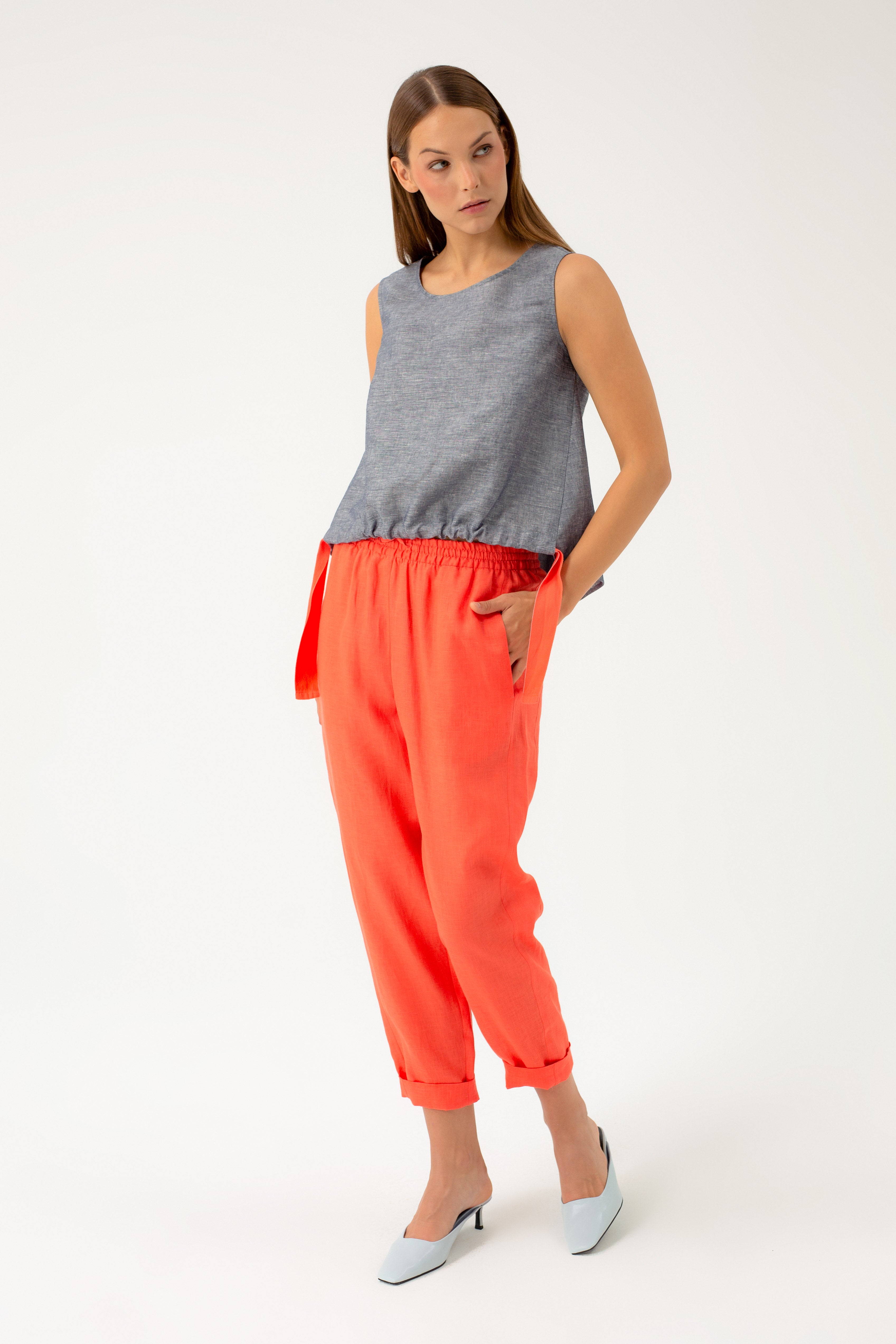JOGGER LINEN PANTS