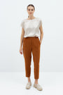 CHESTNUT JOGGER TROUSERS