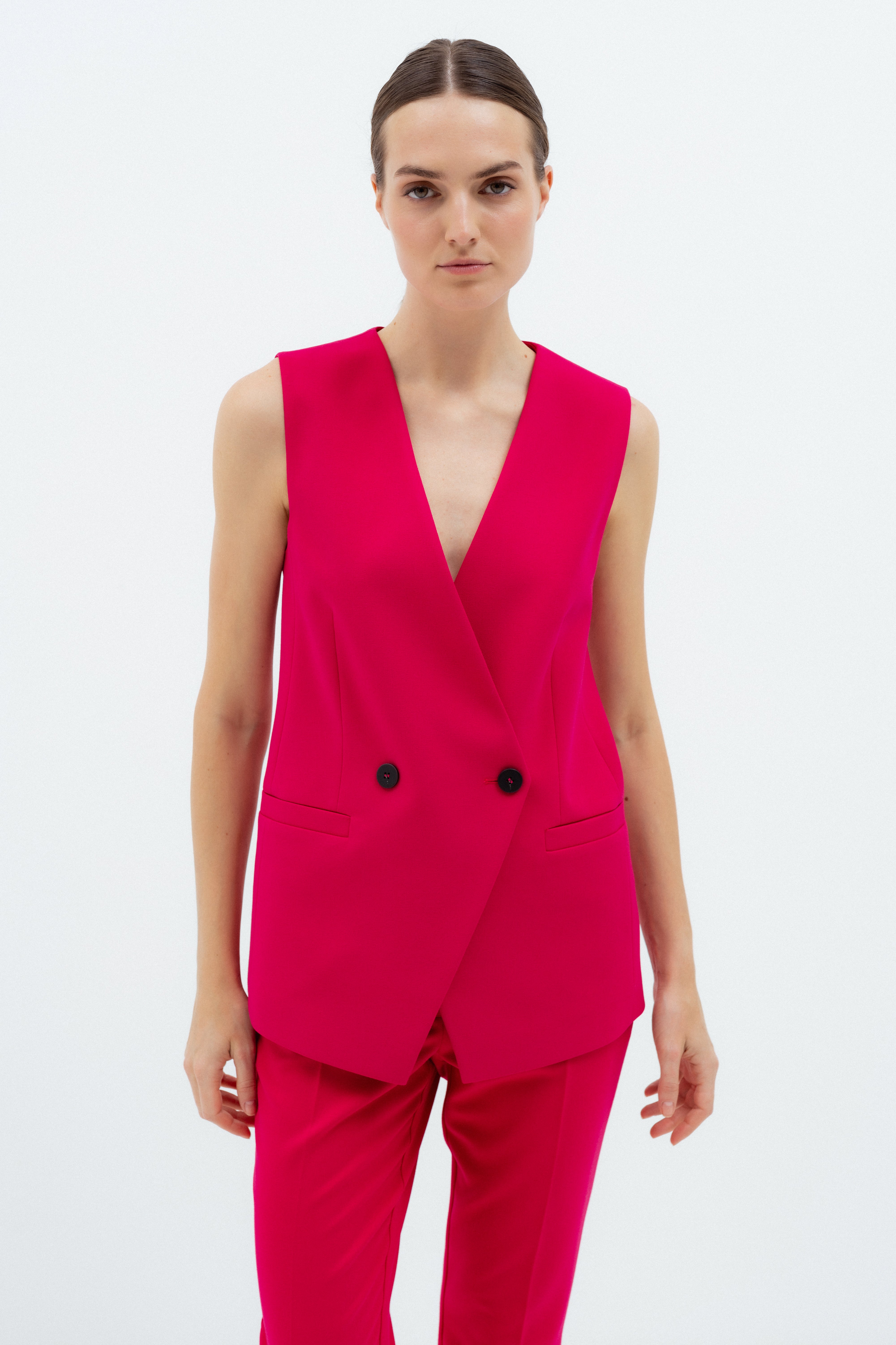 CYCLAMEN LONG VEST