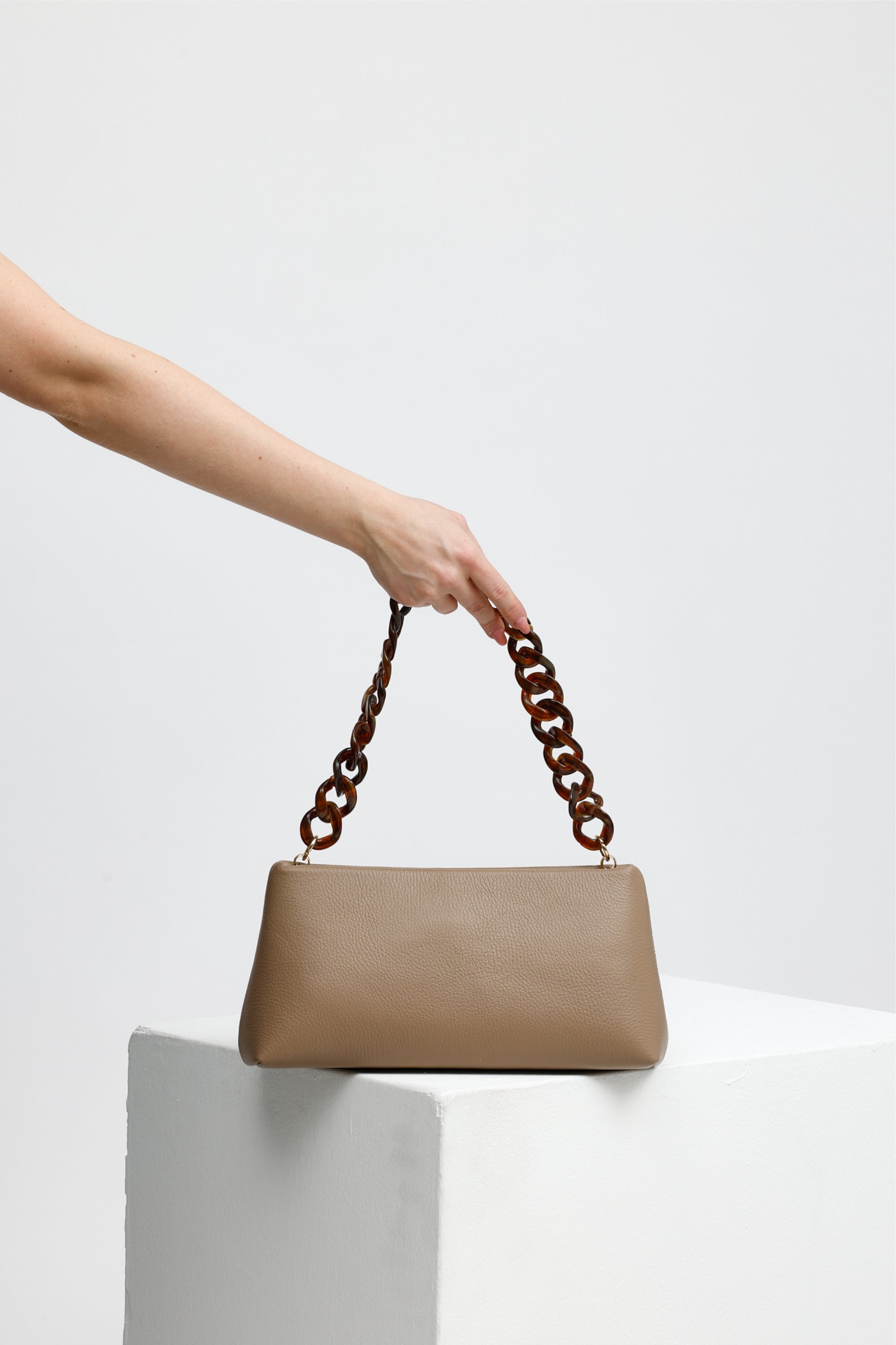 MIDI WOMEN'S HANDBAG BEIGE