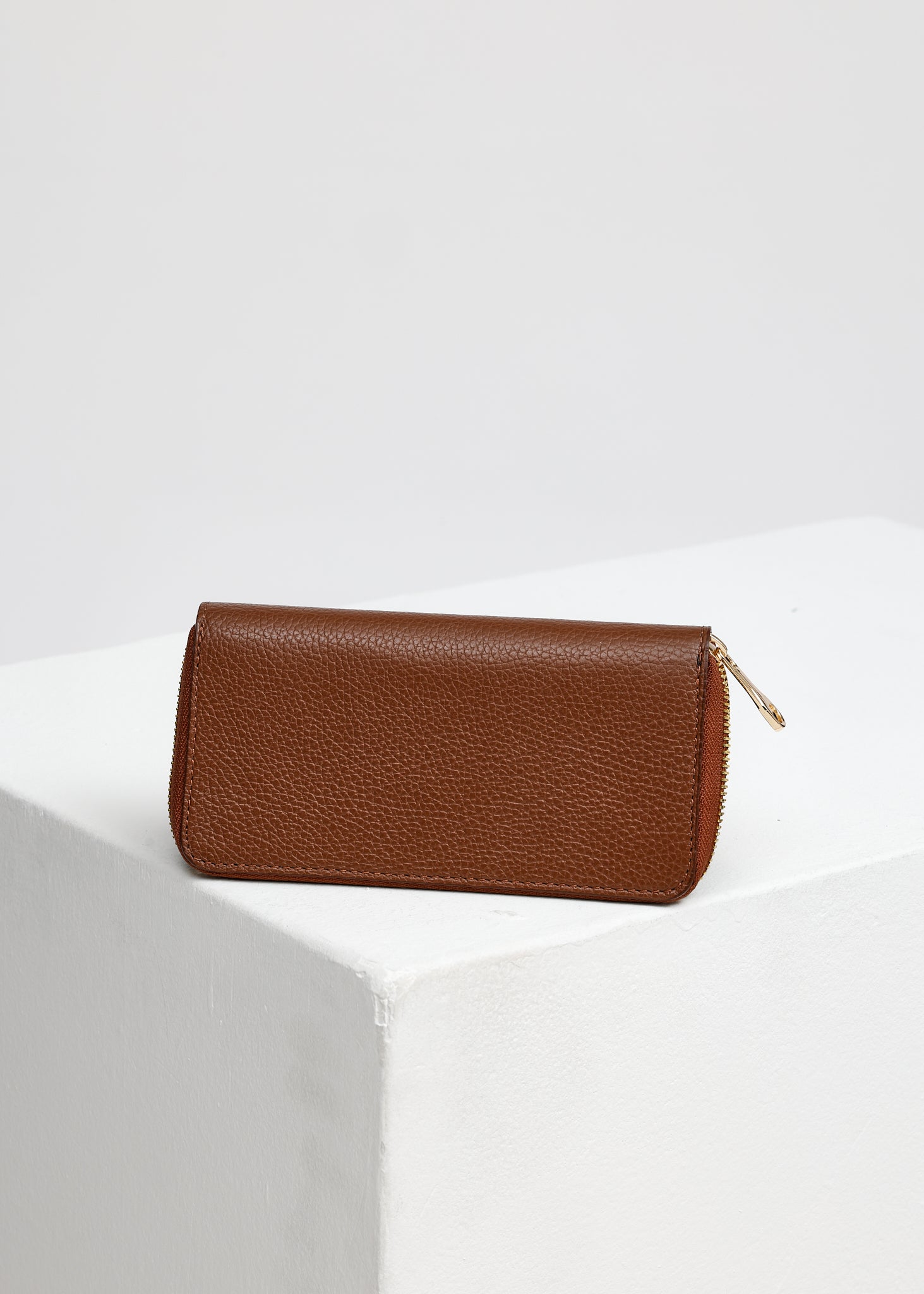 LEATHER WALLET BROWN