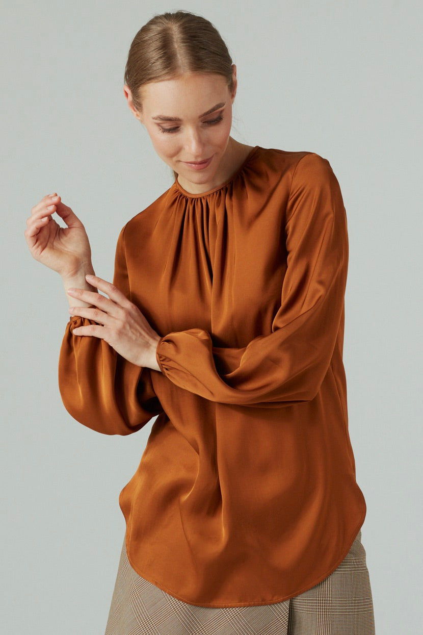 PUFF SLEEVE BLOUSE HAZEL