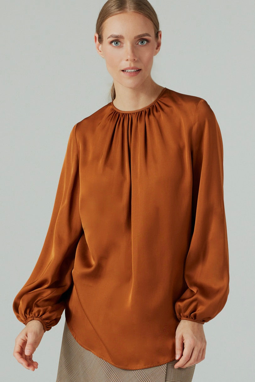 PUFF SLEEVE BLOUSE HAZEL