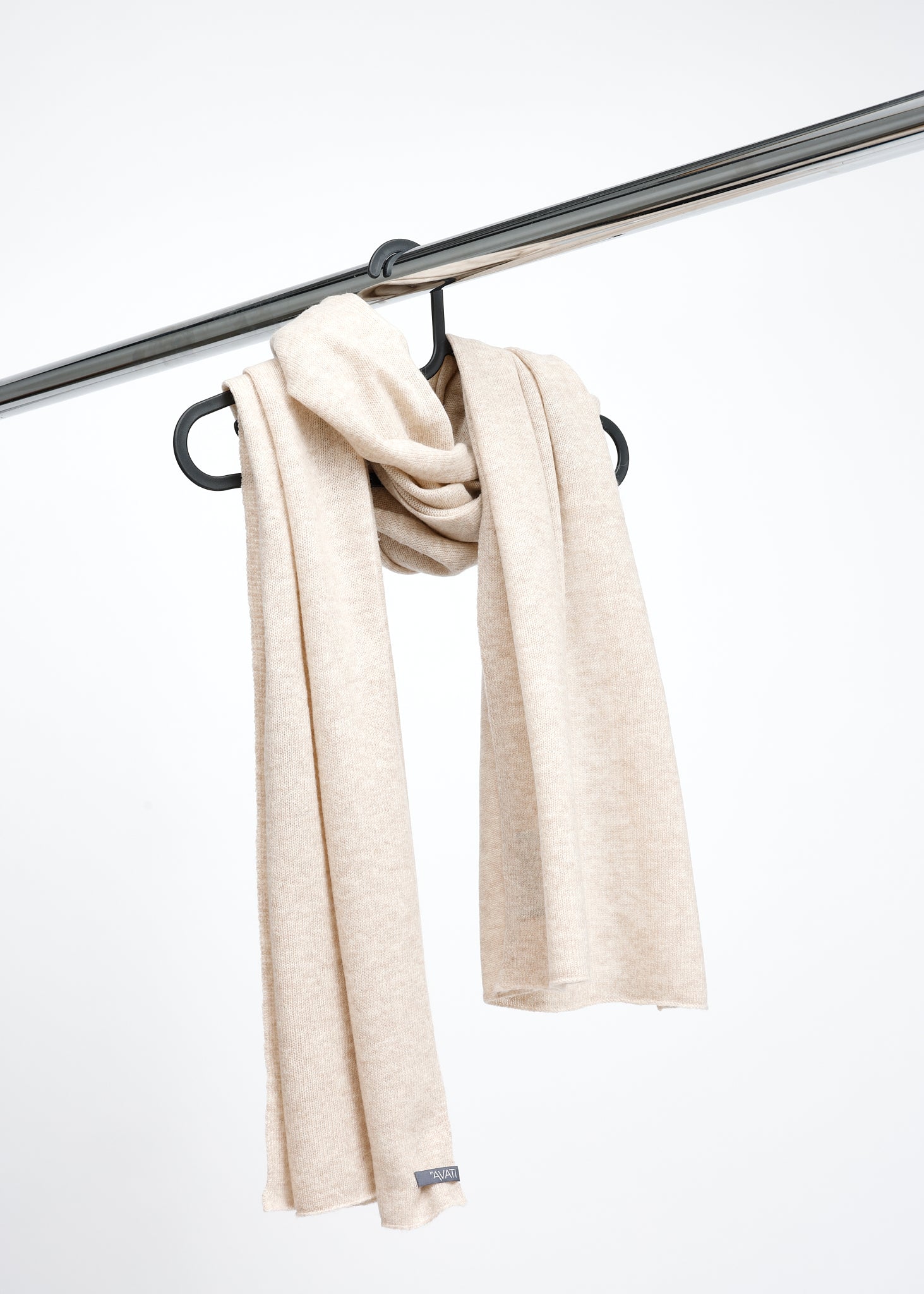 SOFT MERINO WOOL SCARF MELANGE