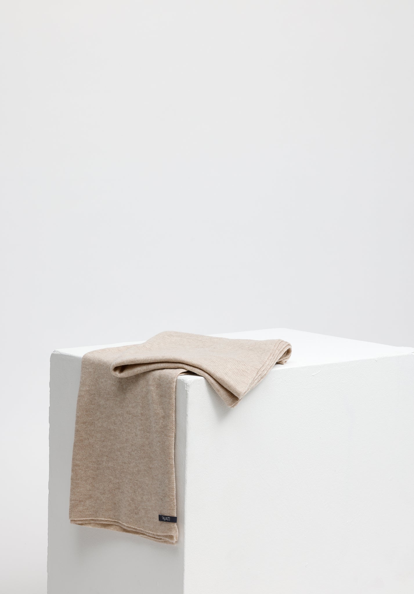 SOFT MERINO WOOL SCARF MELANGE