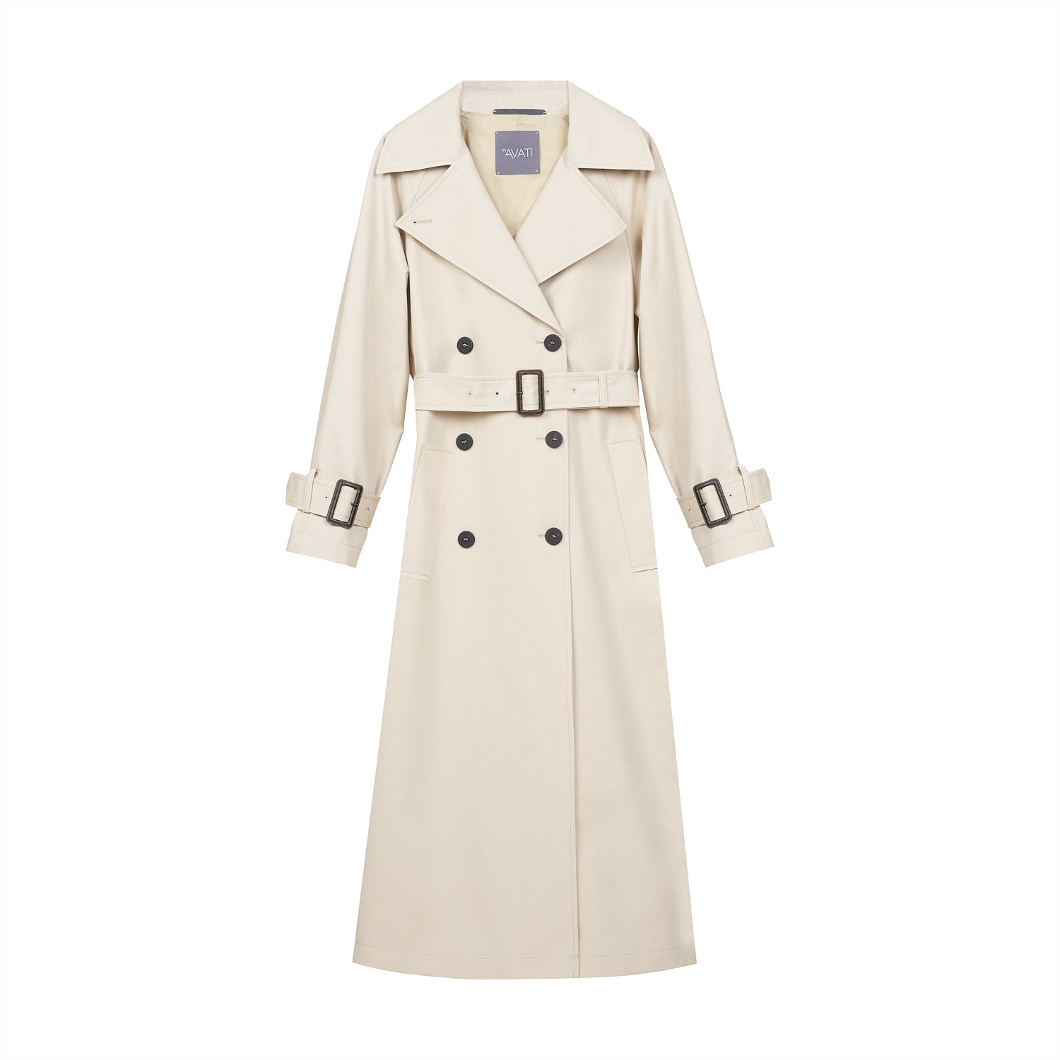 LOOSE FIT BEIGE TRENCH COAT