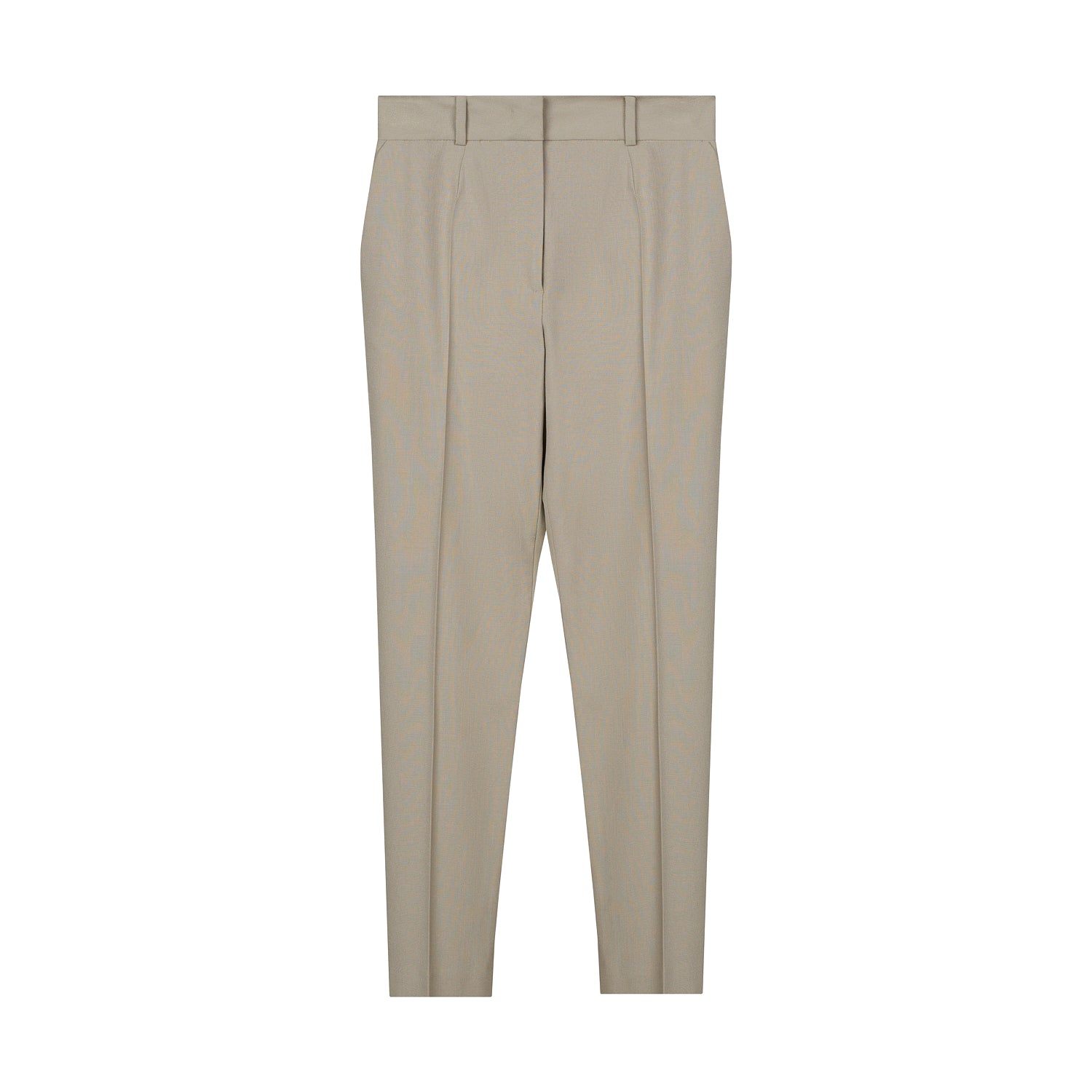 SLIM FIT TROUSERS IN LIGHT TAUPE