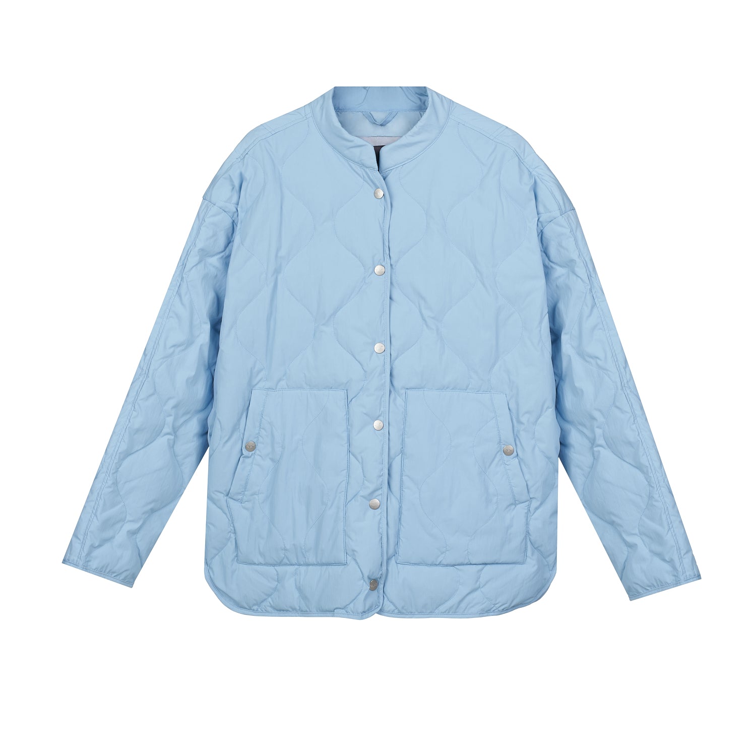 OVERSIZED SKY BLUE DOWN JACKET