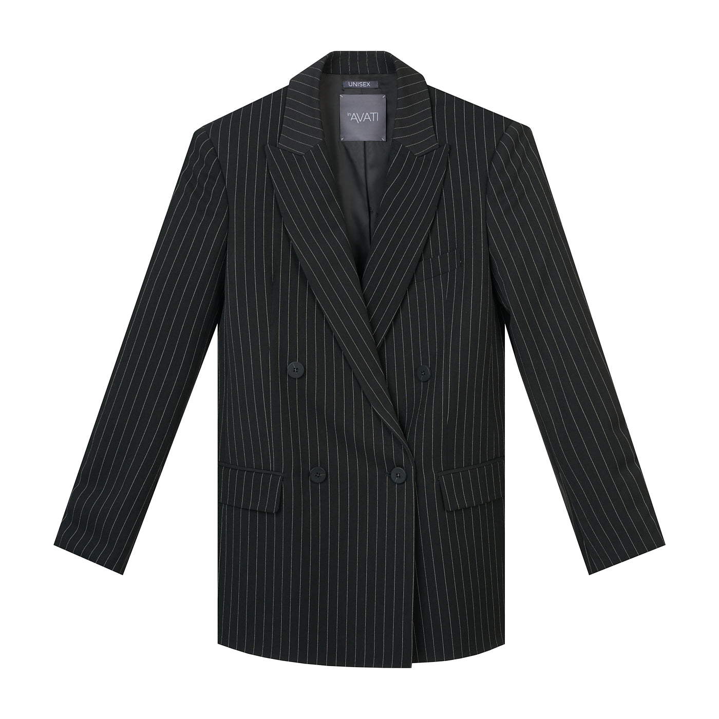 UNISEX OVERSIZED STRIPED BLAZER