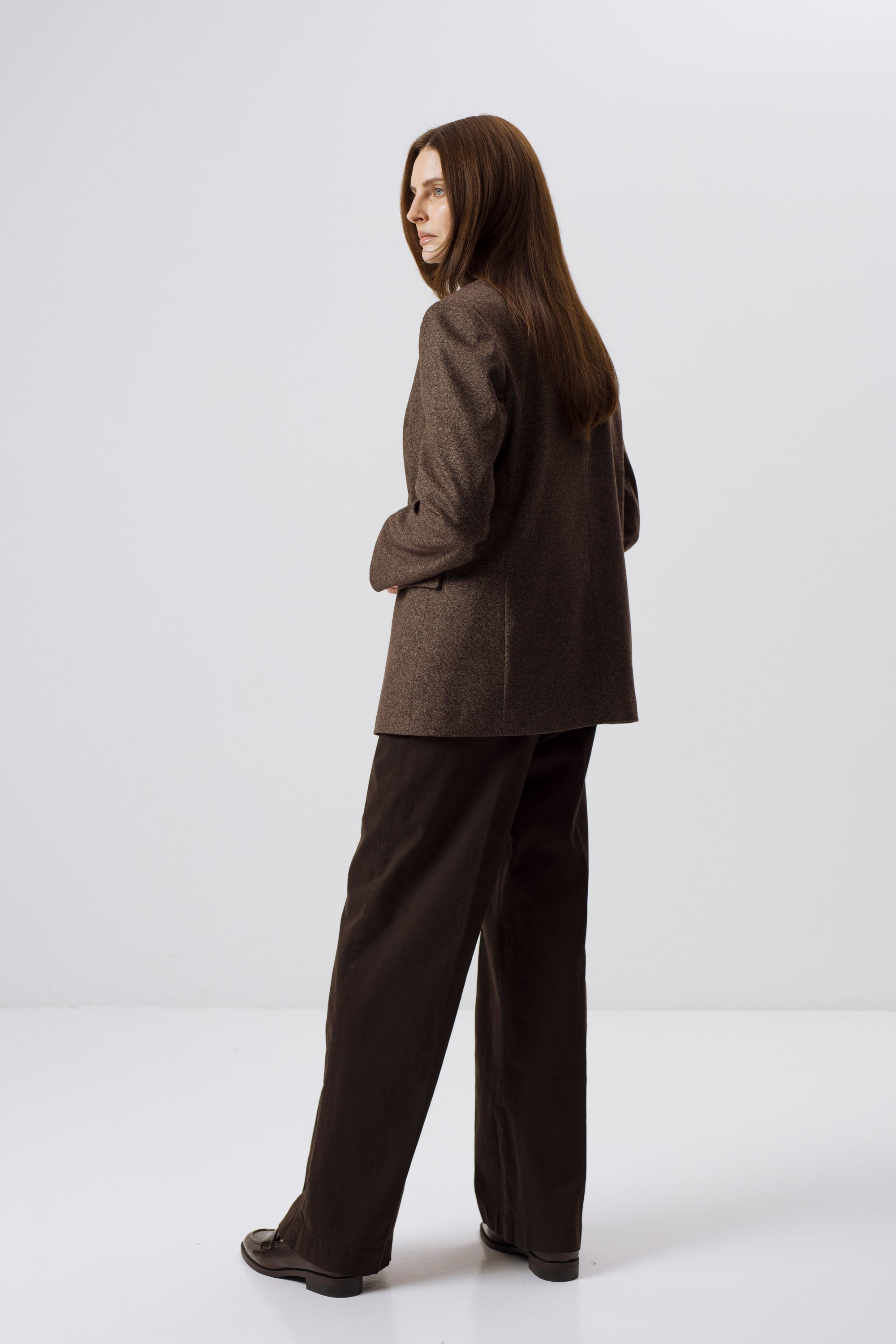 MILCHFARBENE SLIM-FIT-HOSE