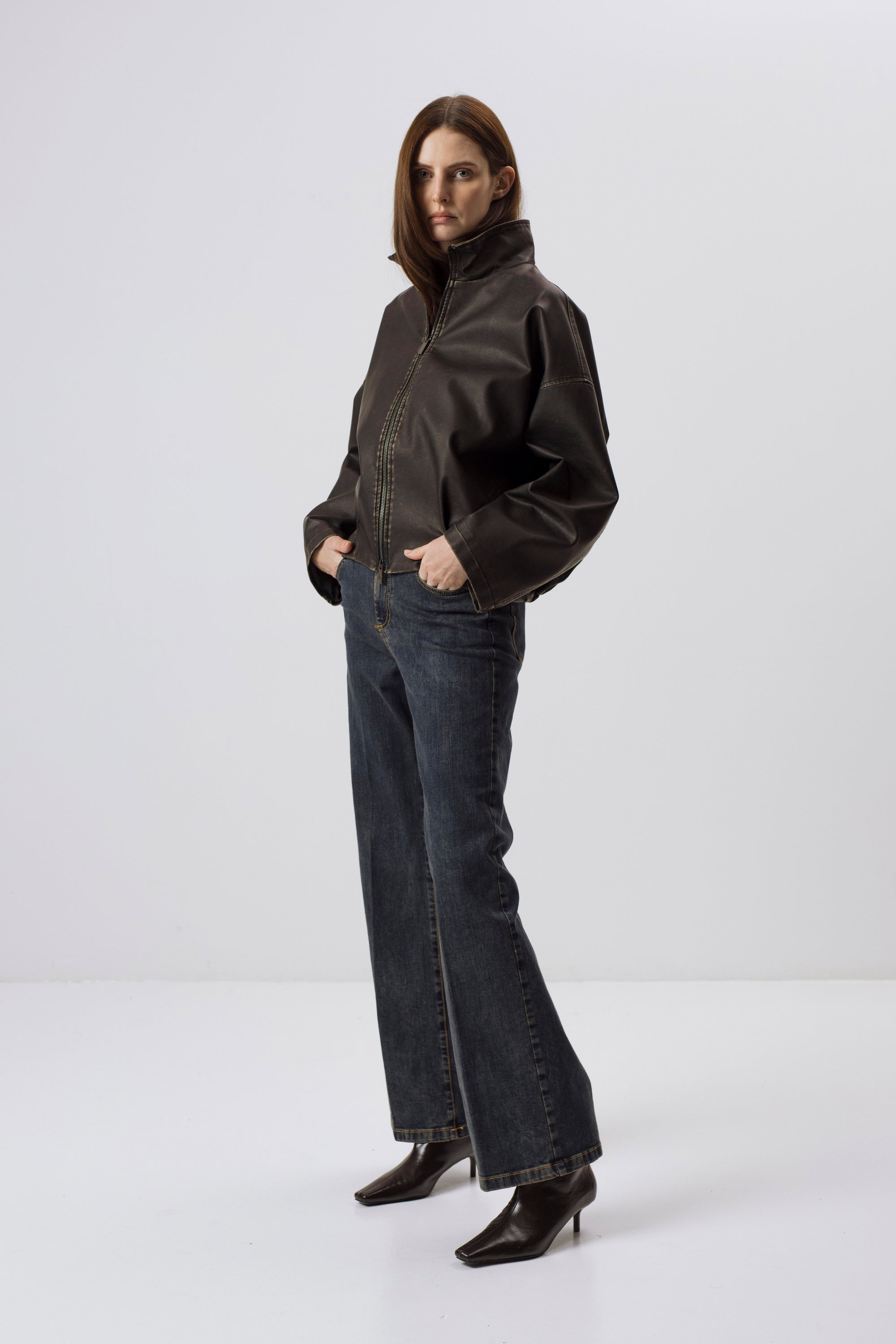 Khaki Bomberjacke