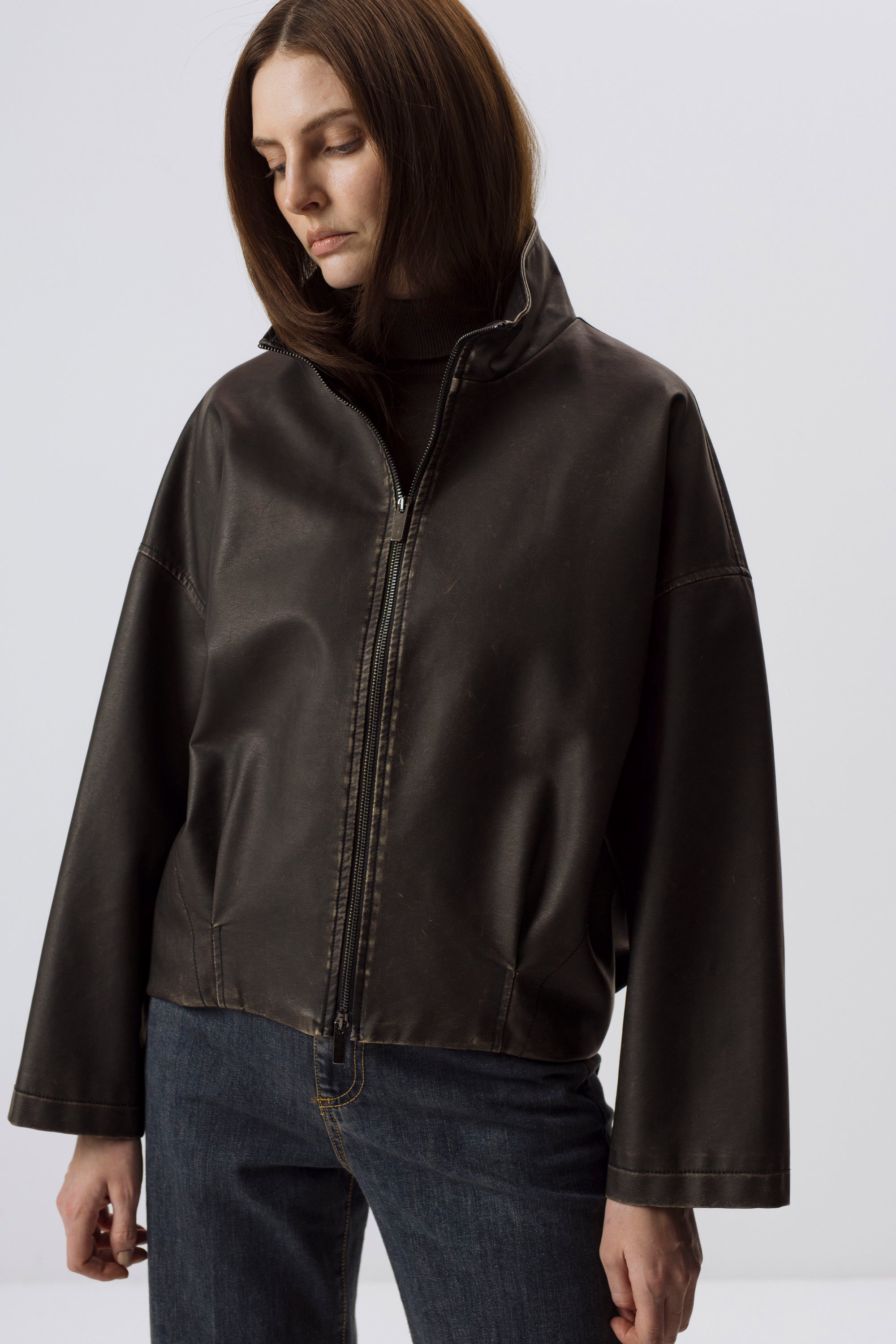Khaki Bomberjacke