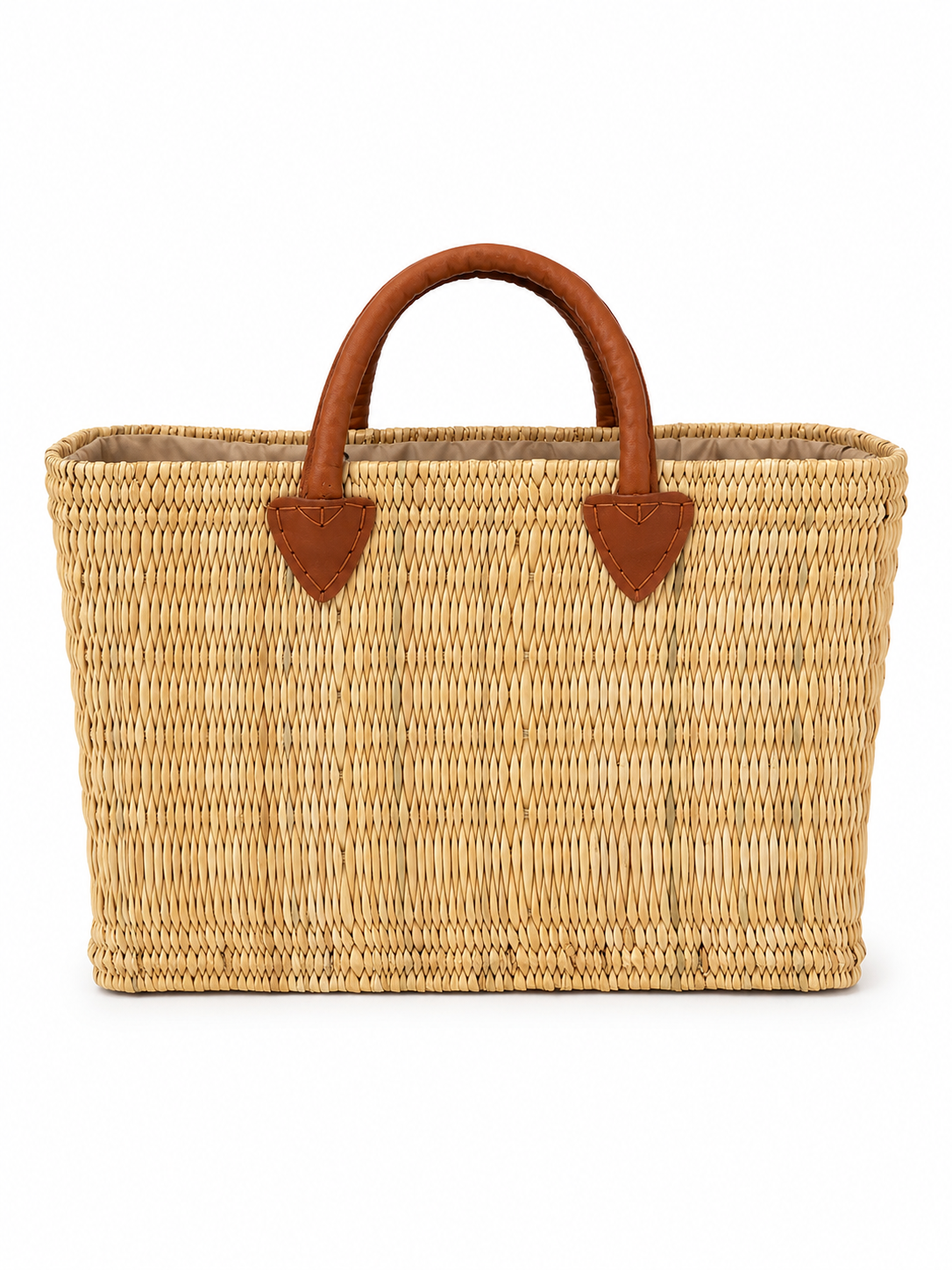 HANDMADE BULRUSH BASKET BAG