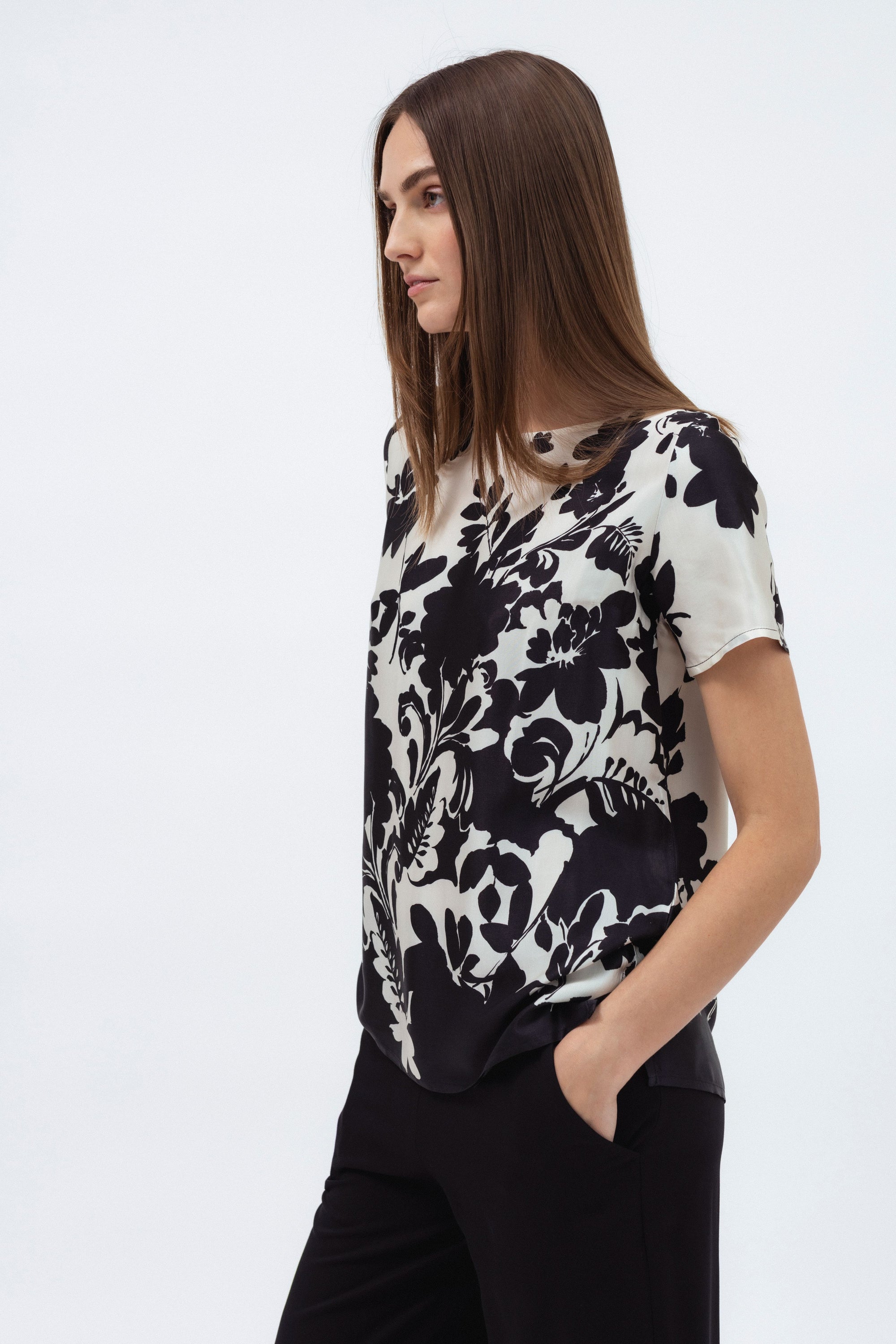 FLORAL PRINT BLOUSE