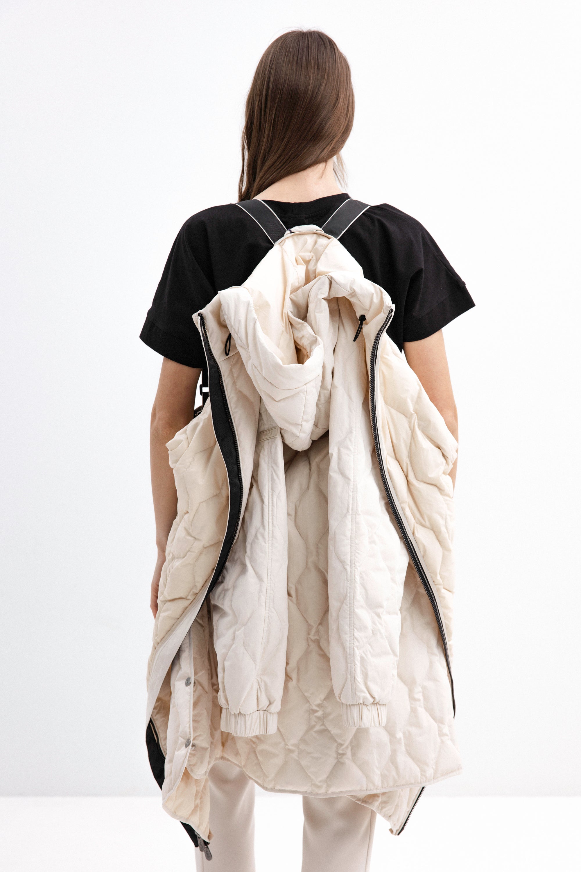 MILK SHADE LONG DOWN JACKET