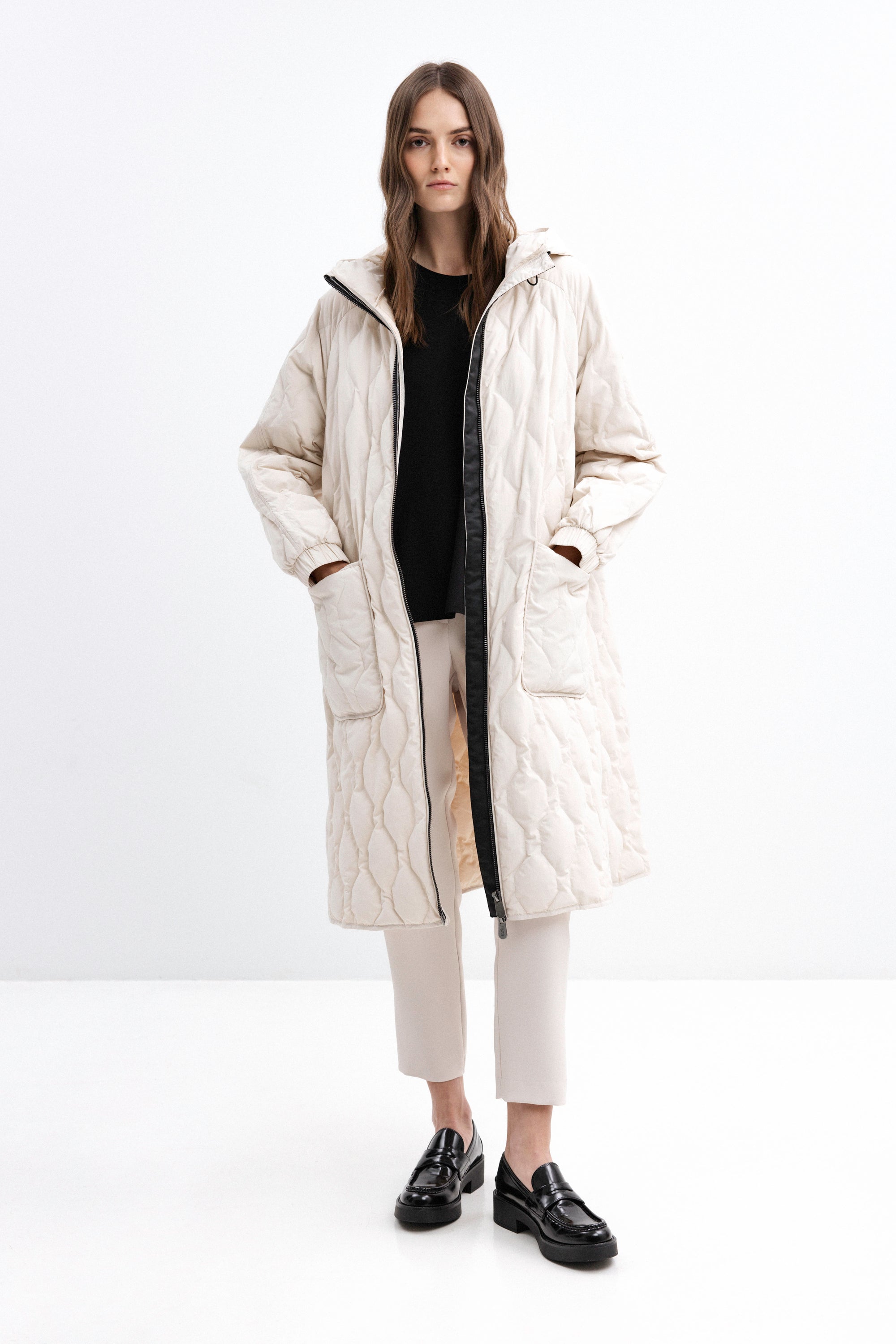 MILK SHADE LONG DOWN JACKET