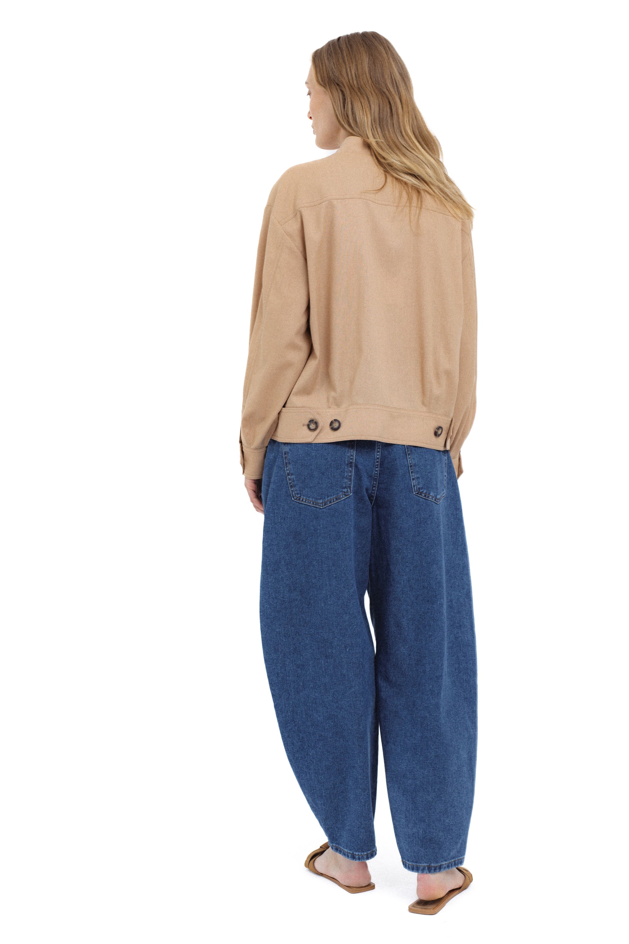 Sandbomberjacke mit Futter