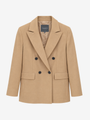 DOPPELREIHIGER BLAZER AUS VOLLMILCH