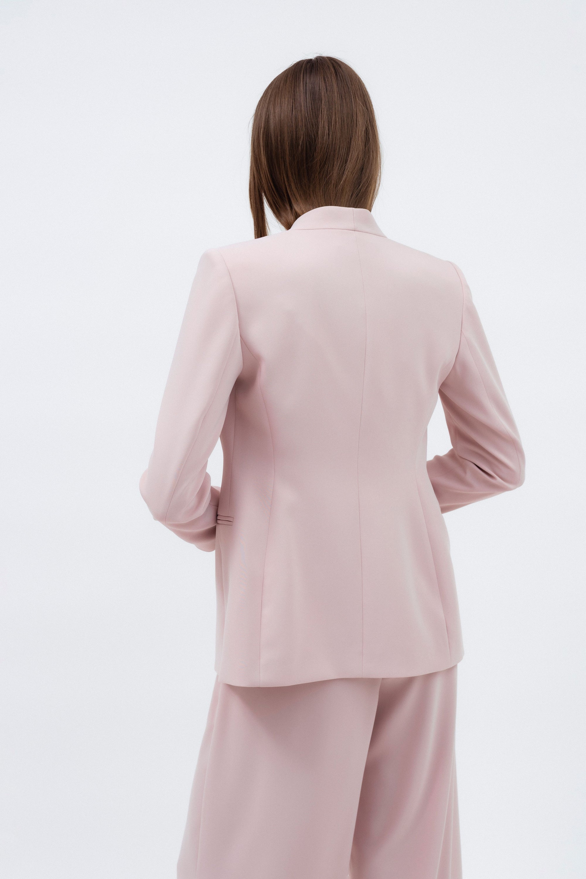 ROSE PINK FITTED BLAZER