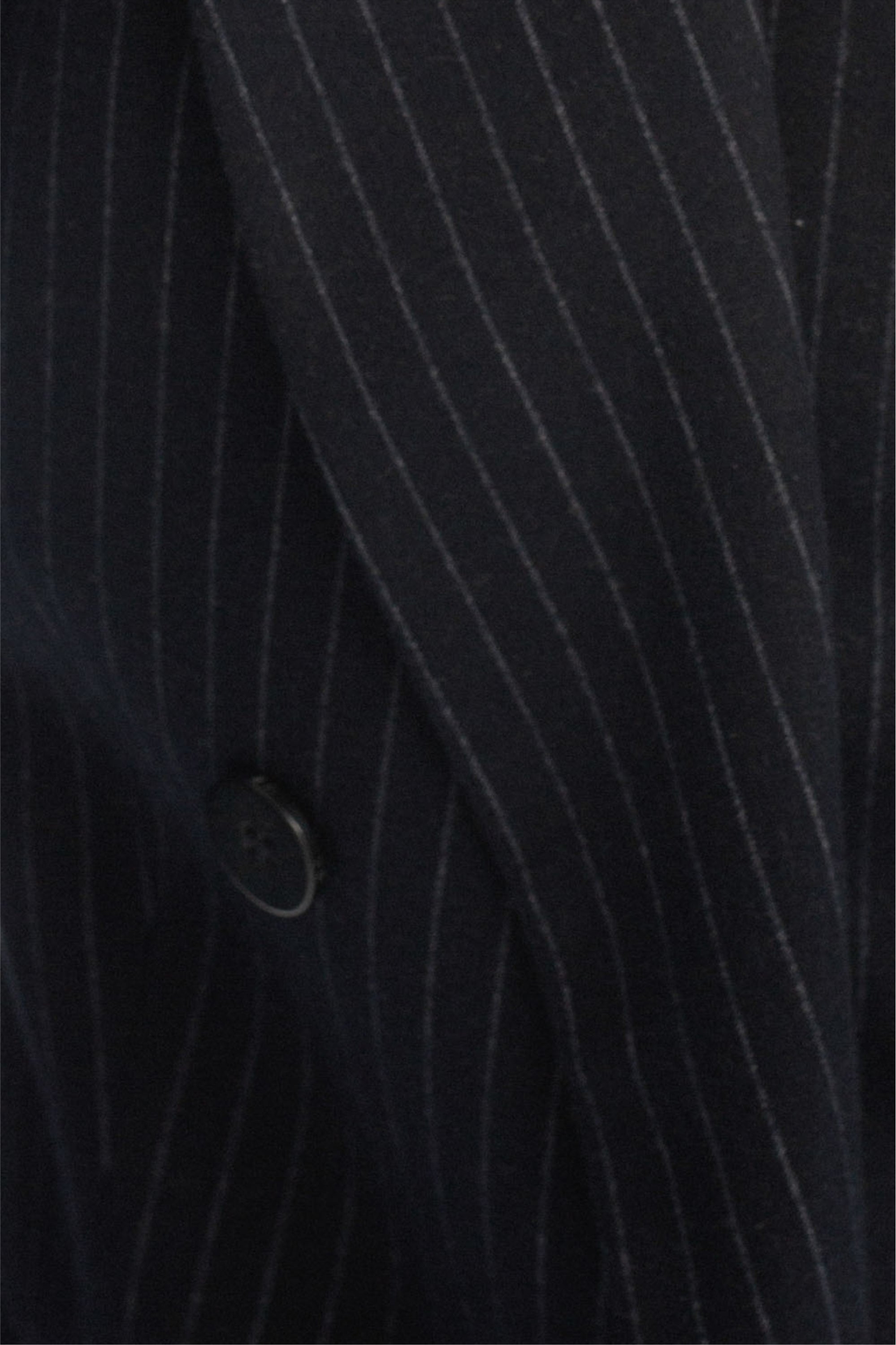 SLIM FIT NAVY TROUSERS IN STRIPES