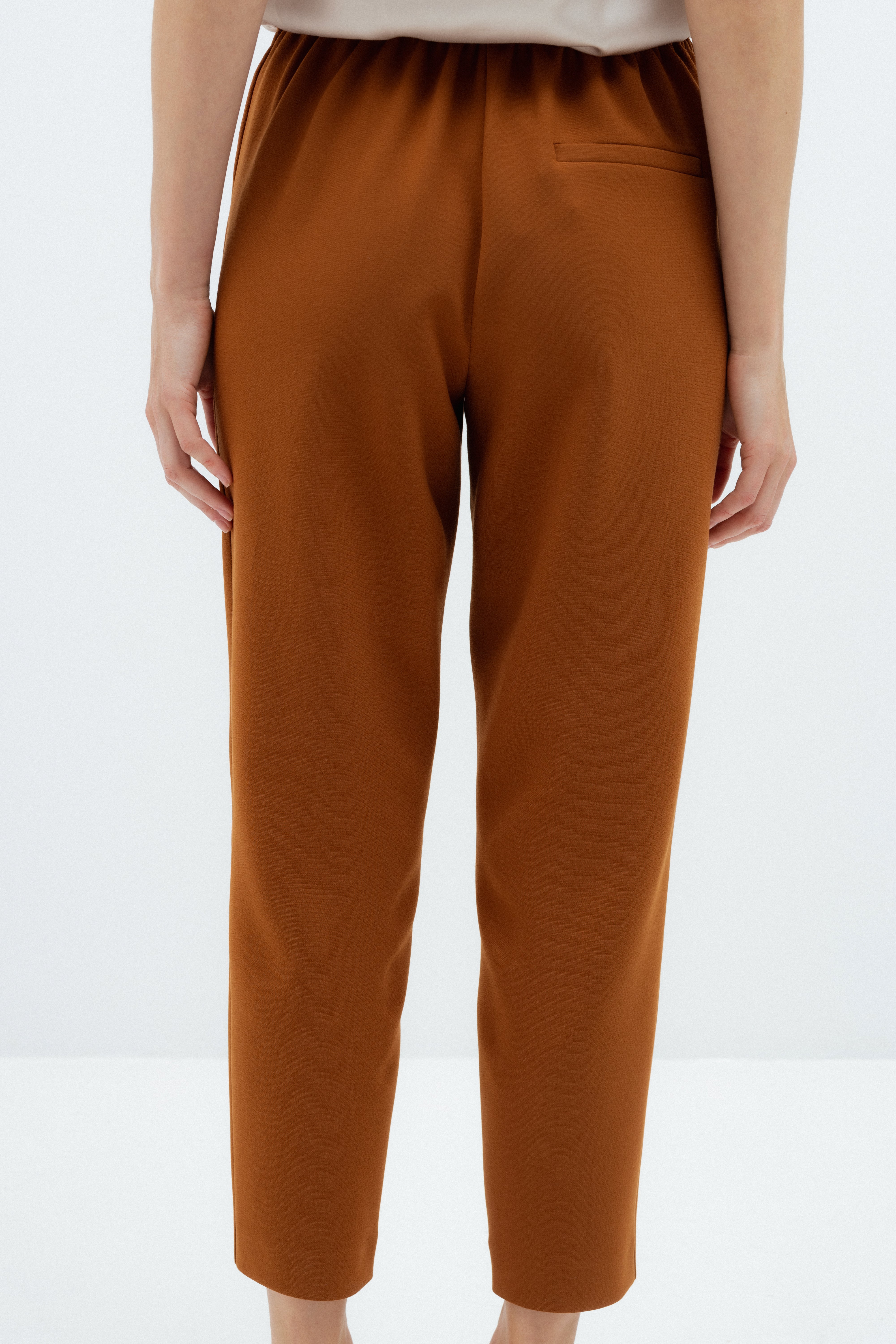 CHESTNUT JOGGER TROUSERS