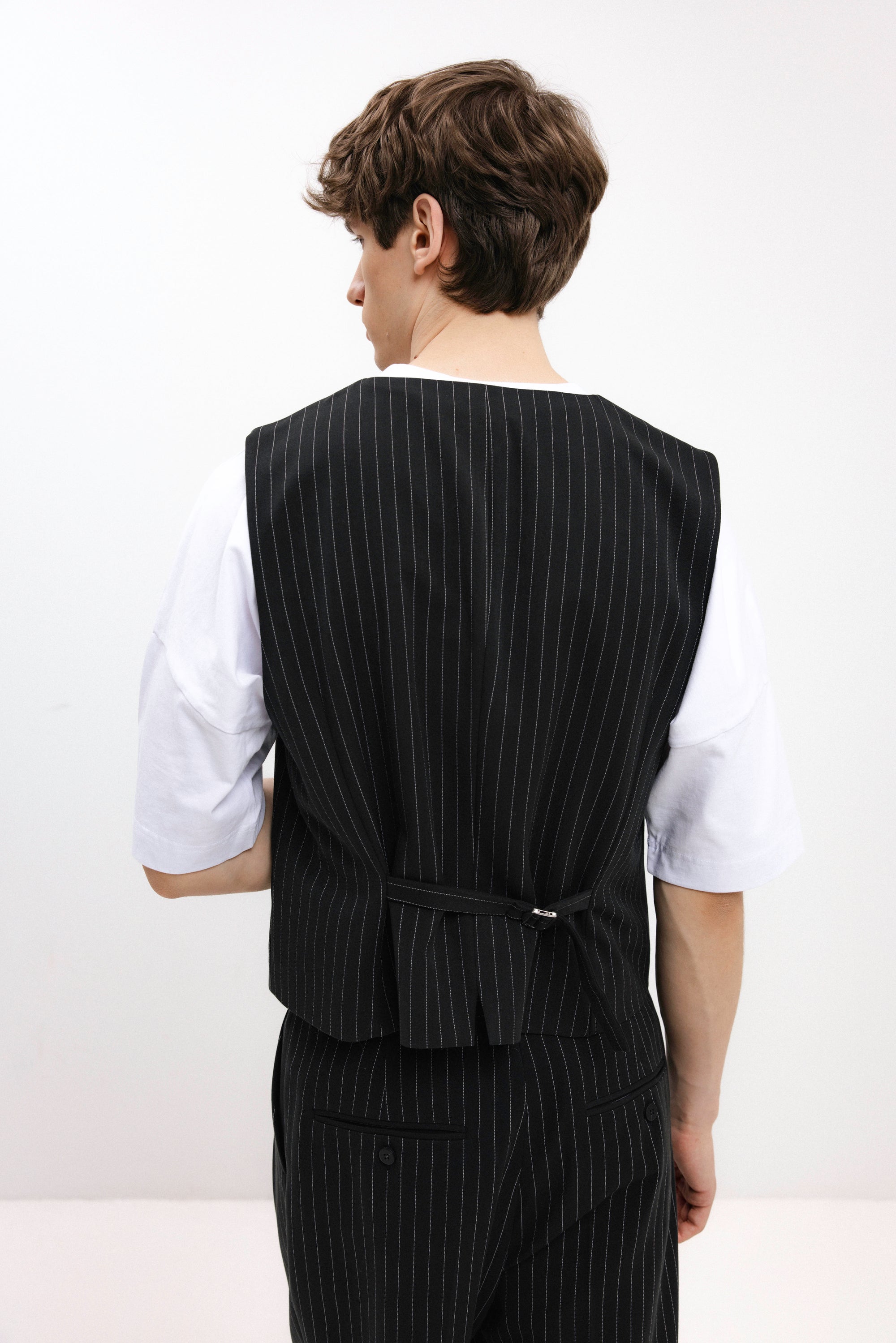 UNISEX STRIPED VEST
