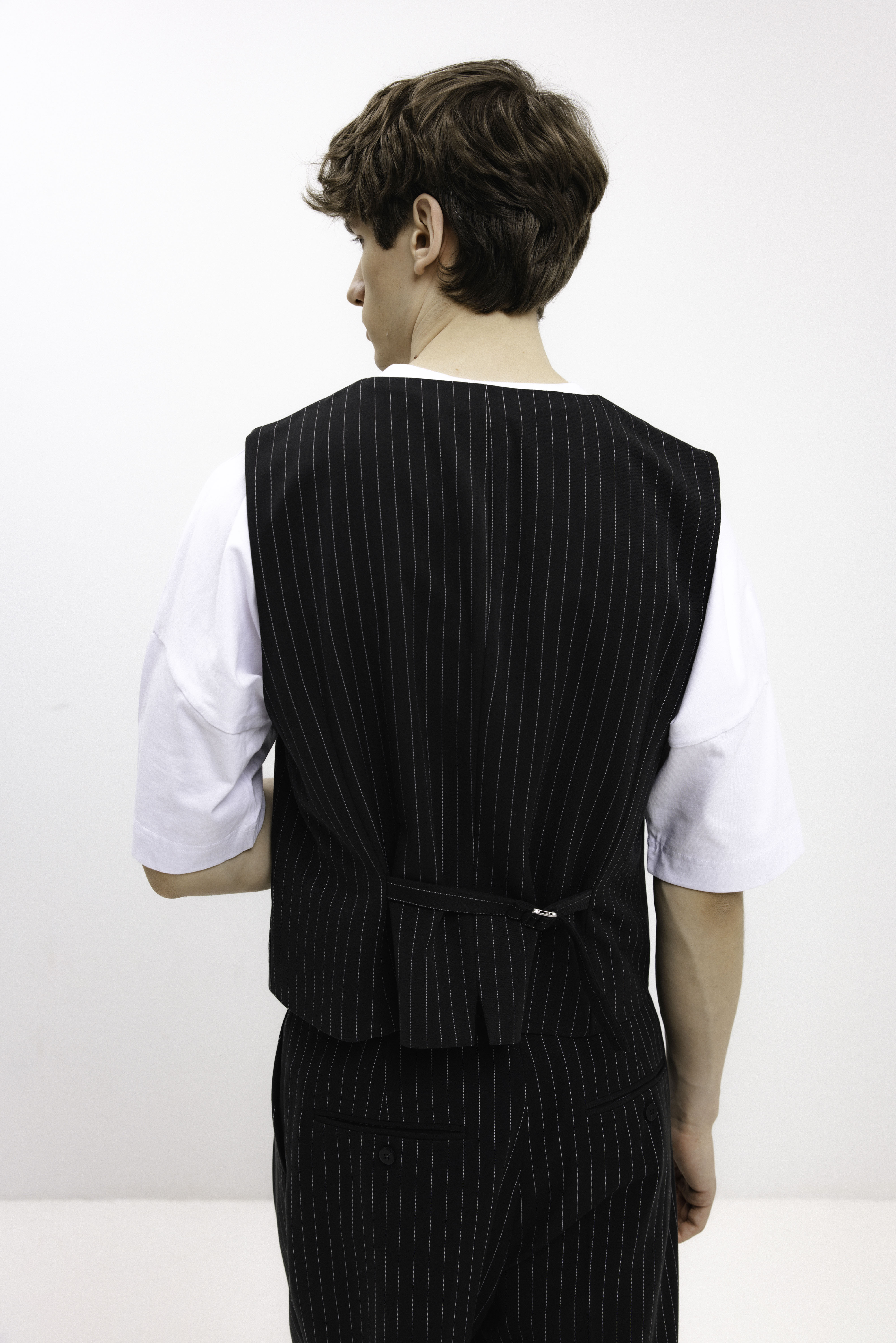 UNISEX STRIPED VEST