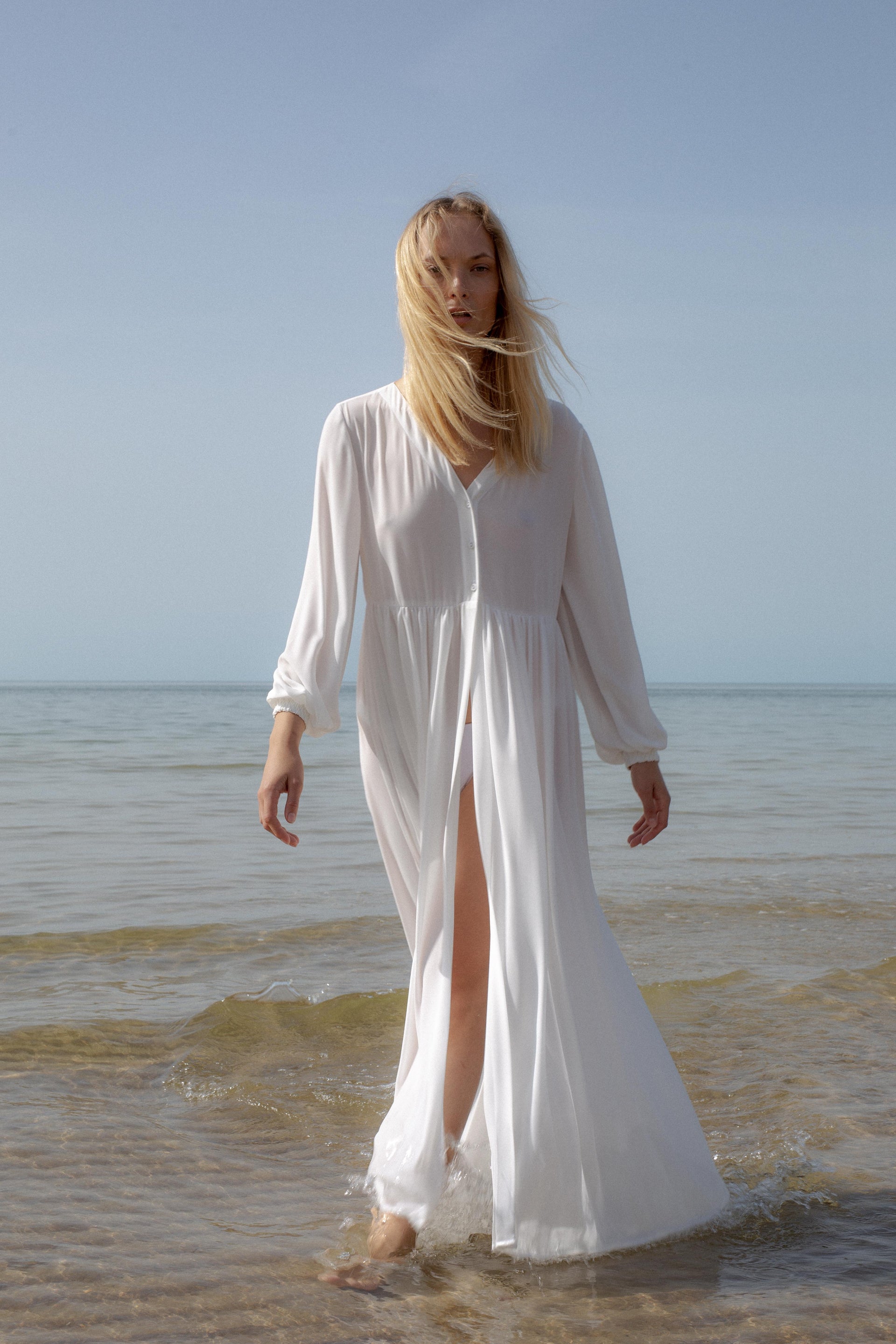 white see through beach dress Sexy See Through Sheer Lace Maxi Dress Floral Lace Patchwork Backless  Bodycon Long Dresses Beach Vacation Party Wear (Floral High Slit White, S)  at Amazon Women's Clothing store