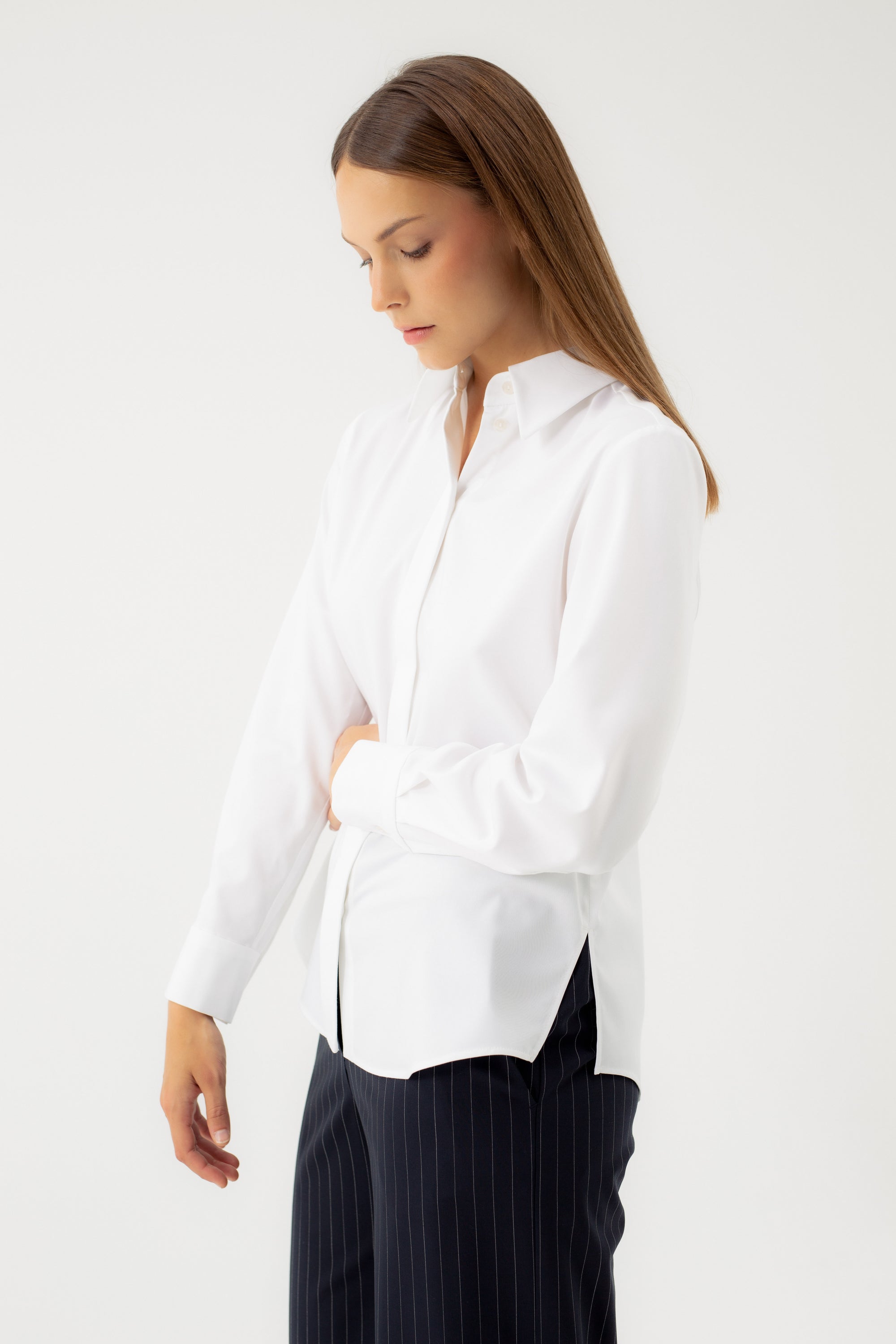 CLASSIC BAMBOO WHITE SHIRT