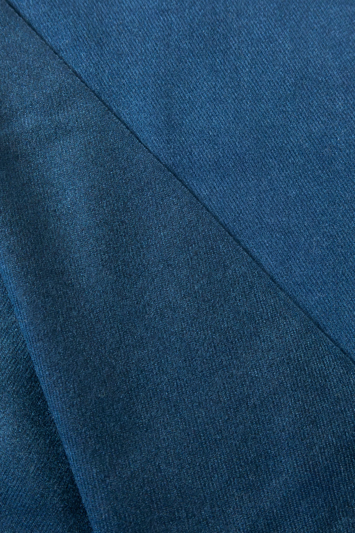 BLUE SCARF WITH WOOL