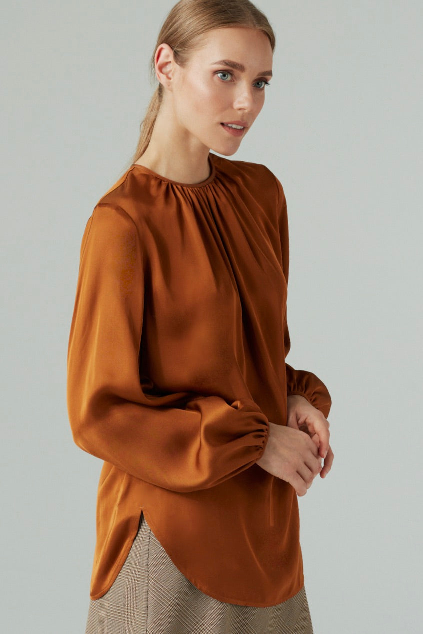 PUFF SLEEVE BLOUSE HAZEL